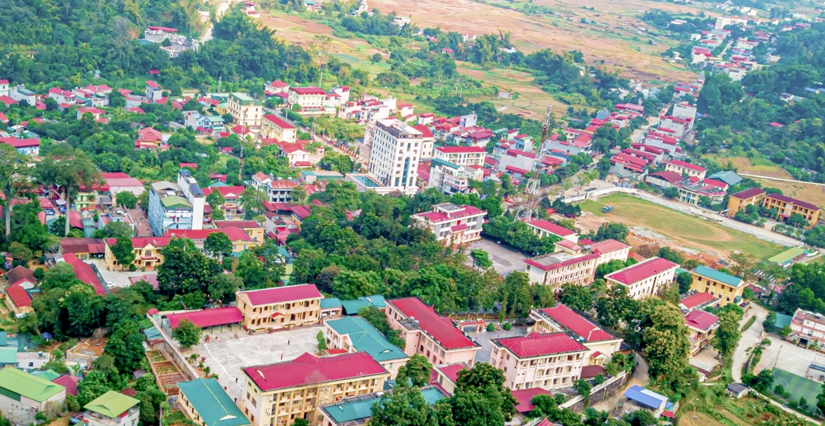 Thị trấn Yên Minh (Yên Minh) sẽ là nơi đặt trụ sở xã Yên Minh mới sau sáp nhập.