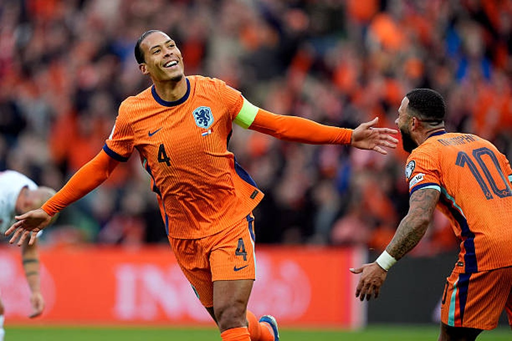 Depay lập kỷ lục, Hà Lan thắng 8-0 ở vòng loại World Cup 2026 - 2