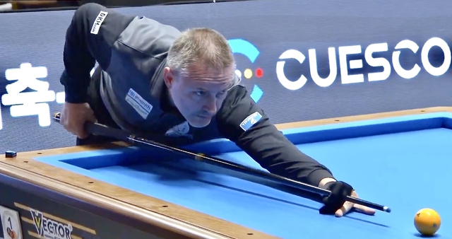 Billiards: Tung siêu phẩm để thắng trận, thiên tài Caudron vẫn bị loại đầy bất ngờ- Ảnh 1.