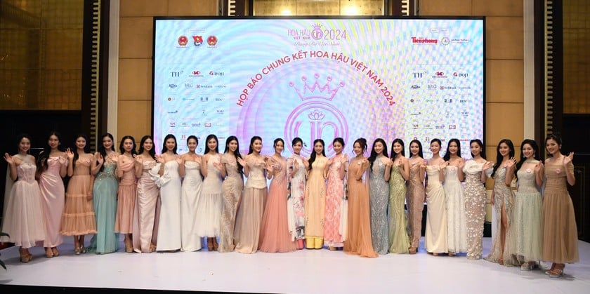 Dàn 25 người đẹp tham dự vòng chung kết Hoa hậu Việt Nam năm 2024