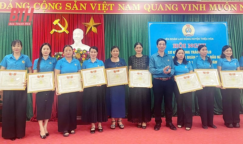 Liên đoàn Lao động huyện Thiệu Hóa: Điểm tựa tin cậy của người lao động