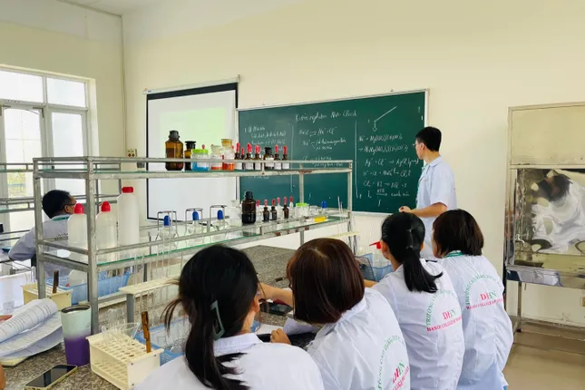 Hanoi College of Pharmacy: Wir vermitteln den Studierenden nicht nur Kenntnisse über den Beruf, sondern auch die Fähigkeit, die Arbeit zu erledigen. Foto 1