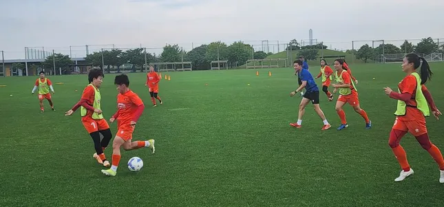 Huỳnh Như lập cú đúp, tuyển nữ Việt Nam thắng ngược đội bóng Nhật Bản ảnh 1