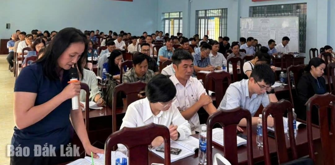 Đại biểu thảo luận về các tình huống xảy ra trong quá trình thanh, kiểm tra Kỳ 