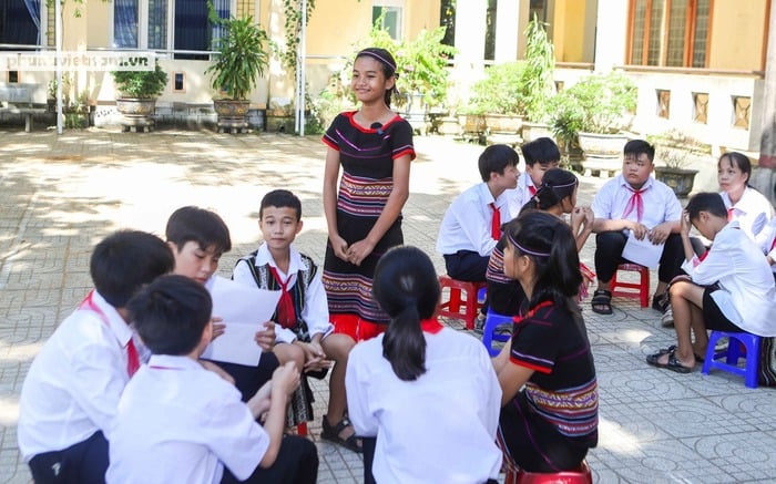 Hội LHPN Quảng Ngãi: Đa dạng hoạt động truyền thông, nâng cao nhận thức cho trẻ em dân tộc thiểu số - Ảnh 1.