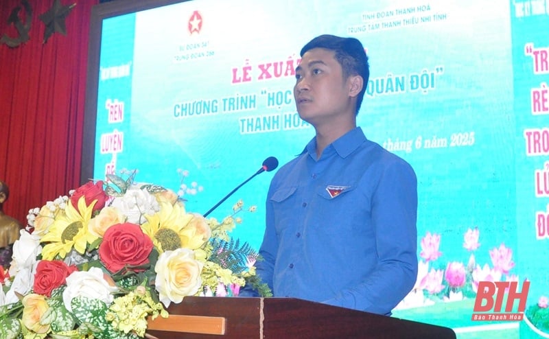 325 chiến sỹ nhí xuất quân “Học kỳ trong Quân đội” năm 2025