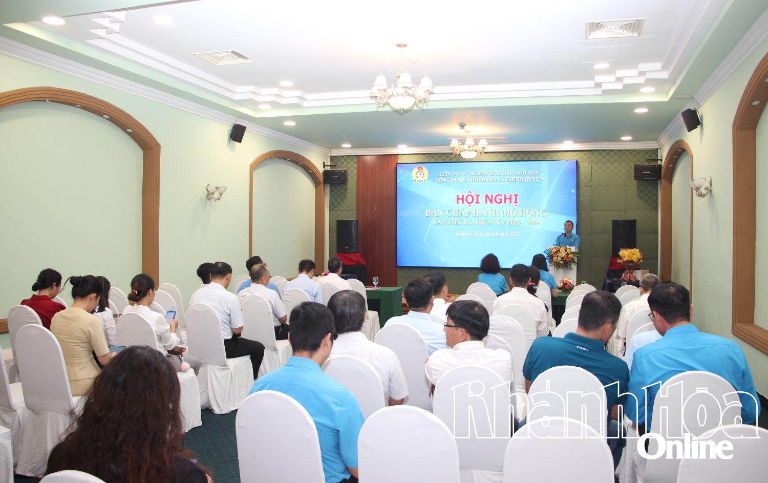 Quang cảnh tại hội nghị.