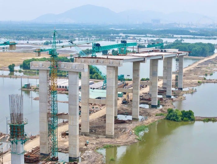 Cận cảnh dự án cầu có nhịp chính dài nhất Đông Nam Á, nối Bà Rịa - Vũng Tàu với Đồng Nai- Ảnh 2.