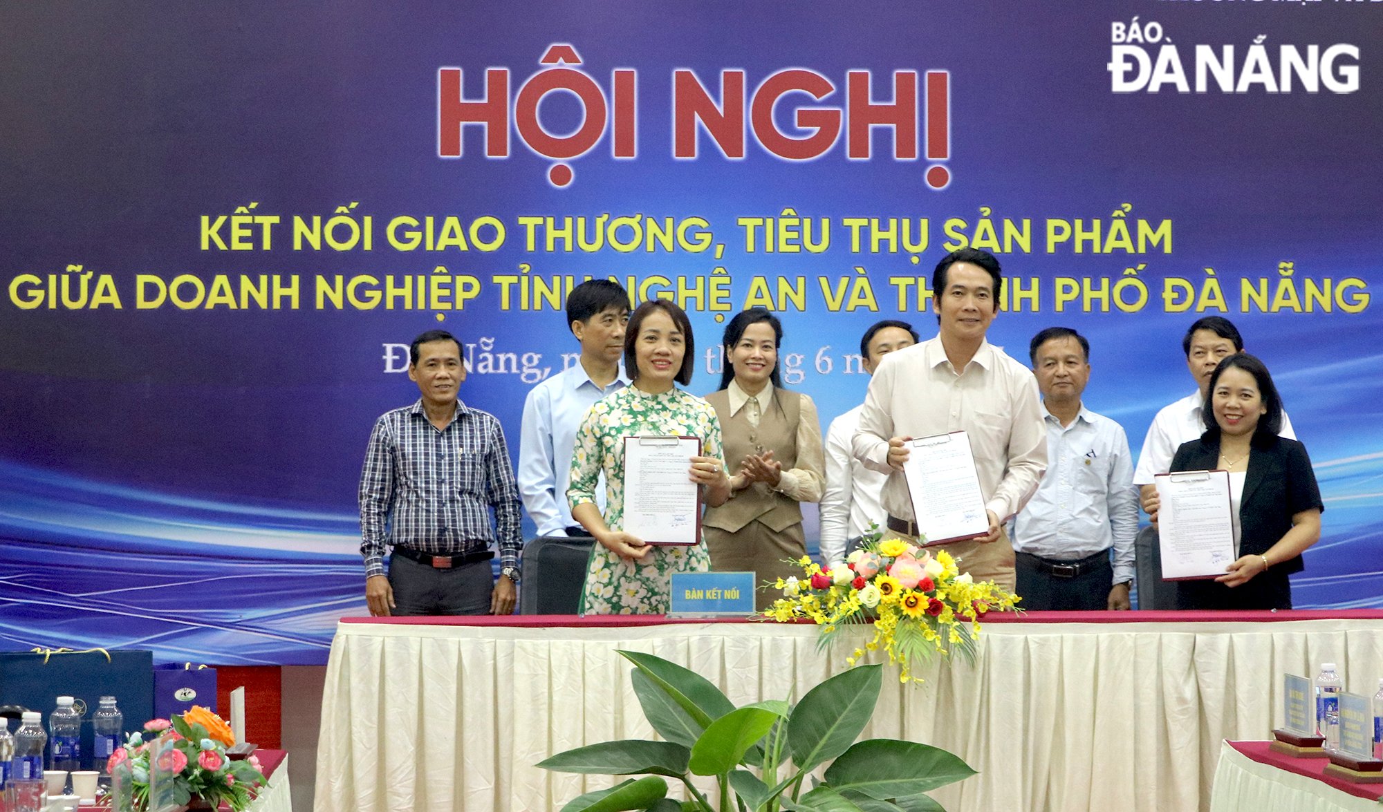 Trong khuôn khổ của hội nghị diễn ra ký kết hợp tác giữa 16 cặp doanh nghiệp.