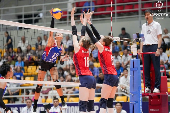 Tuyển nữ Việt Nam toàn thắng, giành vé bán kết bóng chuyền AVC Nations Cup- Ảnh 5.