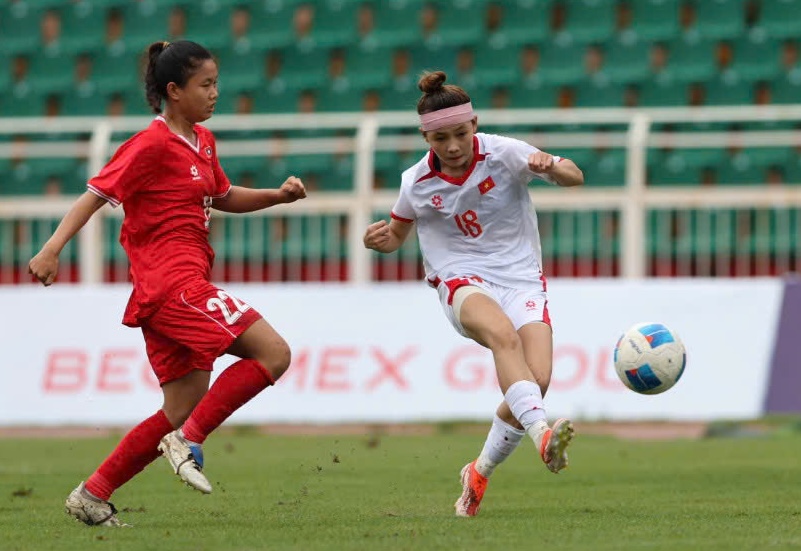 U.19 Việt Nam thắng không tưởng tại giải nữ: Hẹn Thái Lan ở chung kết Đông Nam Á?- Ảnh 2.