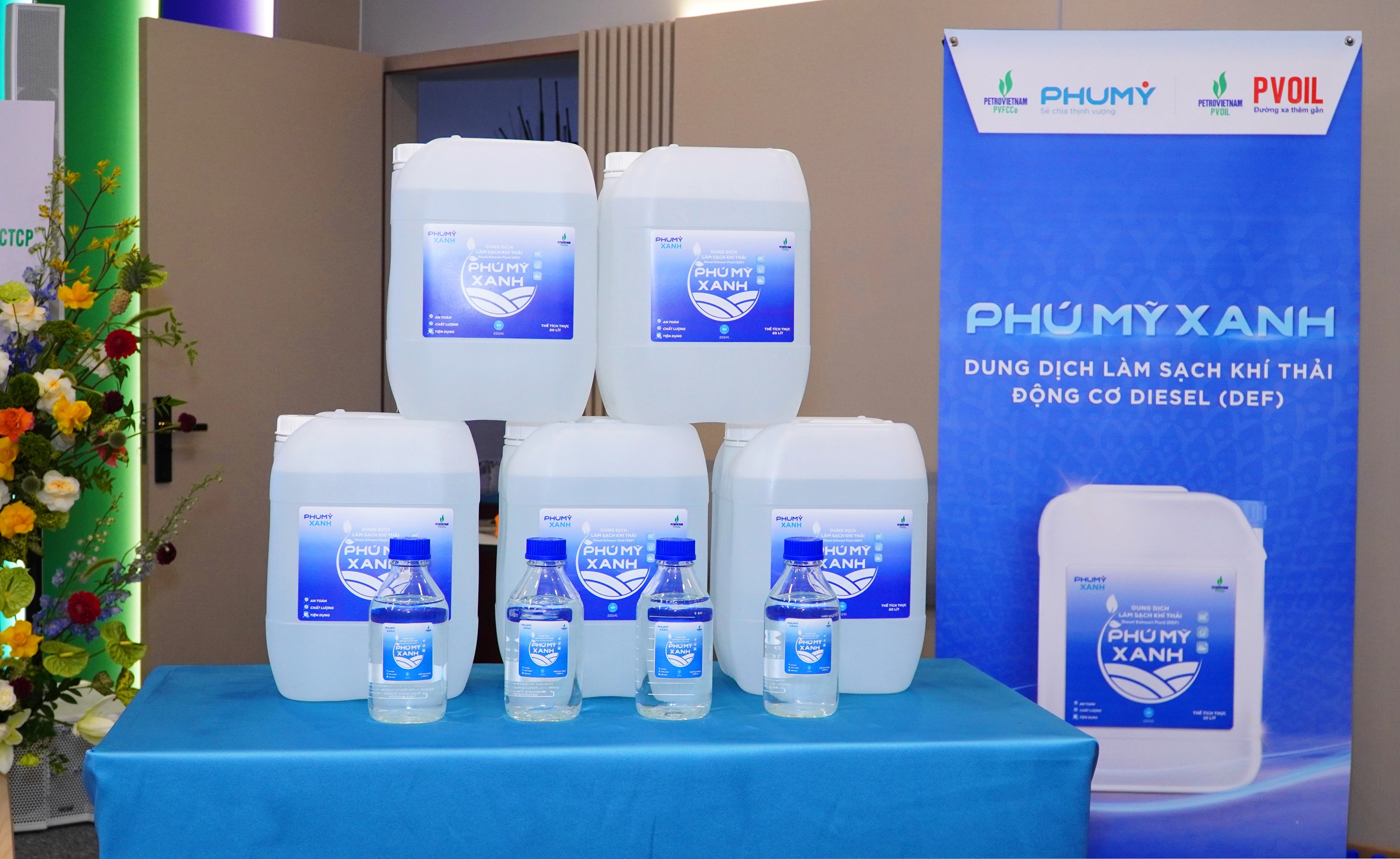 Phu My Green Product - ដំណោះស្រាយសម្អាតផ្សែងម៉ាស៊ីនម៉ាស៊ូត