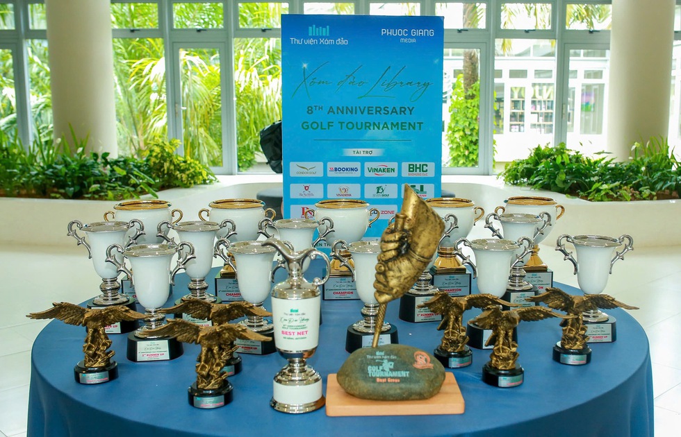 Giải golf từ thiện mua sách cho trẻ em vùng nông thôn - Ảnh 1.
