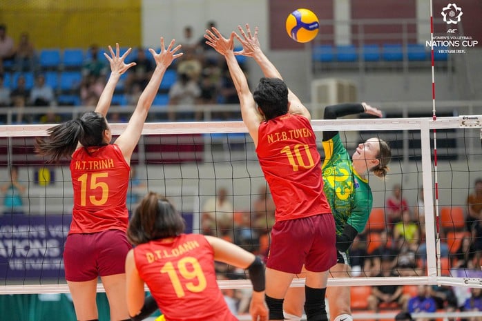 Tuyển nữ Việt Nam toàn thắng, giành vé bán kết bóng chuyền AVC Nations Cup- Ảnh 4.