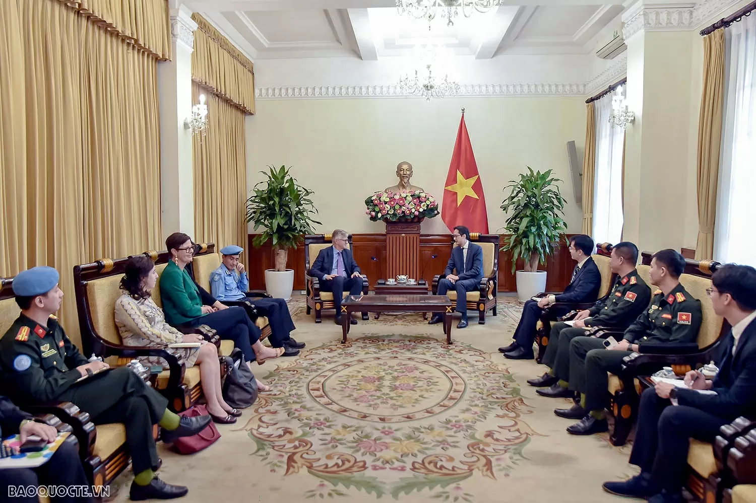 Việt Nam cam kết tiếp tục đóng góp thiết thực vào hoạt động gìn giữ hòa bình của LHQ