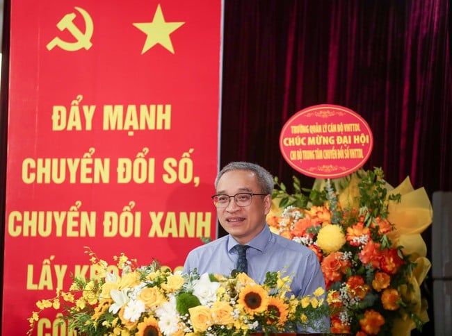 Trung tâm Chuyển đổi số Văn hóa, Thể thao và Du lịch tổ chức Đại hội Chi bộ nhiệm kỳ 2025-2030 - Ảnh 5.