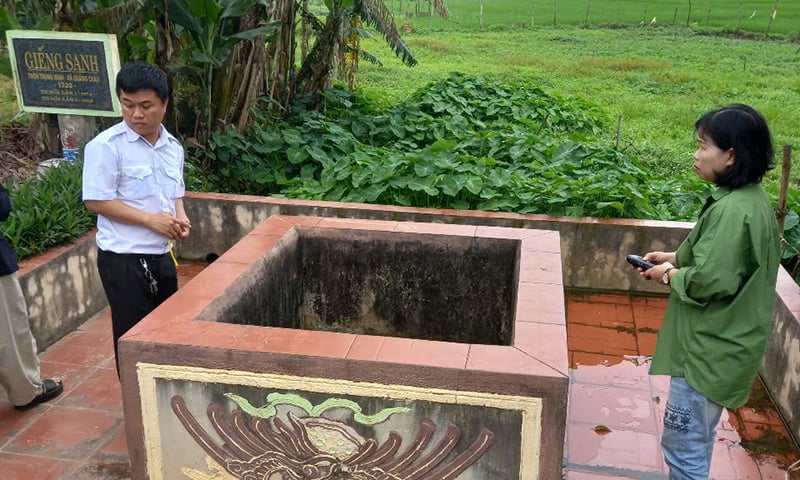 Sanh Well, ชุมชน Quang Chau, เขต Quang Trach