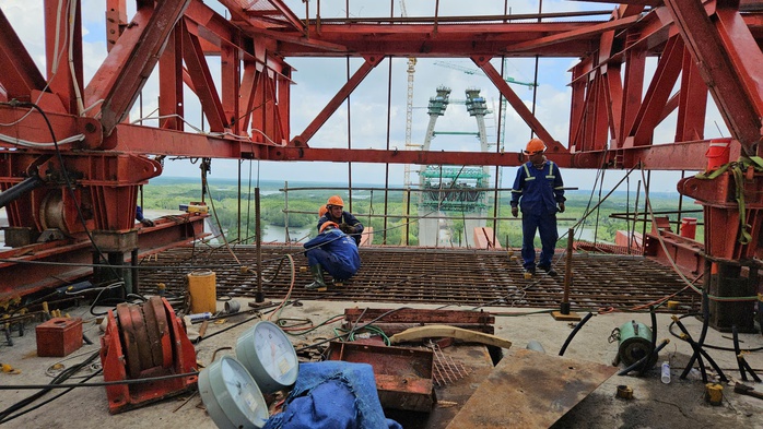 Cận cảnh dự án cầu có nhịp chính dài nhất Đông Nam Á, nối Bà Rịa - Vũng Tàu với Đồng Nai- Ảnh 5.