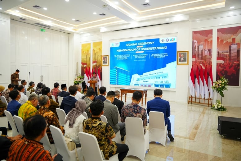 FPT hợp tác với Bappenas và 5 Đại học của Indonesia- Ảnh 2.