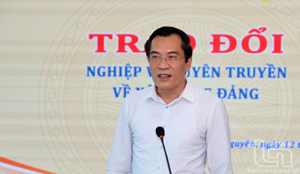 សមមិត្ត Dao Ngoc Anh និពន្ធនាយករងនៃកាសែត Thai Nguyen បាននិយាយ។