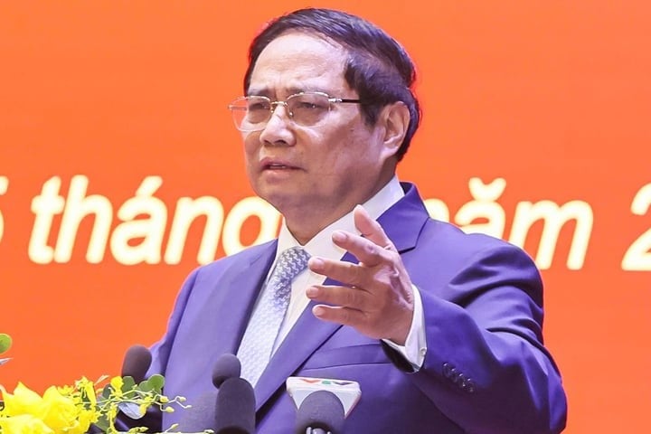 Primer Ministro Pham Minh Chinh. (Foto: Quang Vinh)