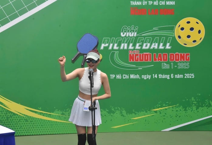 Giải Pickleball Báo Người Lao Động 2025: Tưng bừng khai mạc- Ảnh 2.