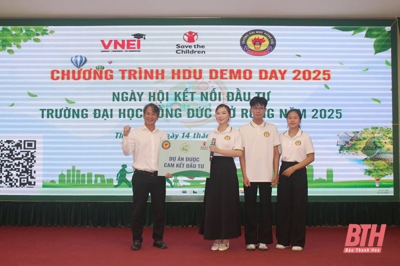 7 dự án tìm kiếm đầu tư tại sự kiện HDU Demo Day 2025