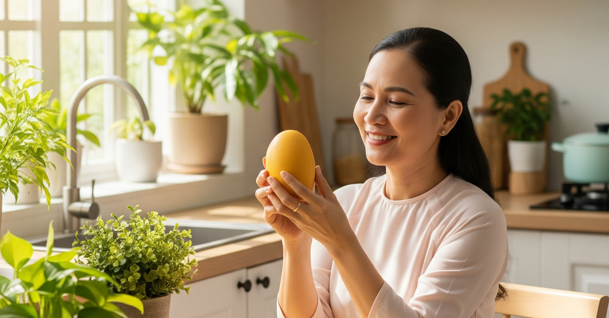 閉経後の女性にとって非常に良い果物。