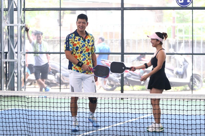 Giải Pickleball Báo Người Lao Động: Diễn viên Bình Minh đi tiếp, Minh Hằng dừng bước- Ảnh 4.