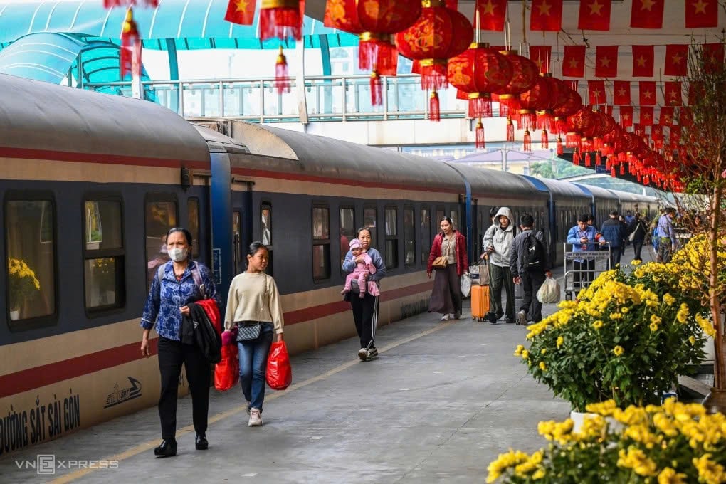 10 tuyến tàu hỏa dọc ba miền giá vé dưới một triệu đồng