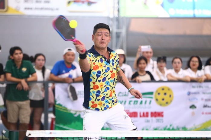 Giải Pickleball Báo Người Lao Động: Diễn viên Bình Minh đi tiếp, Minh Hằng dừng bước- Ảnh 3.