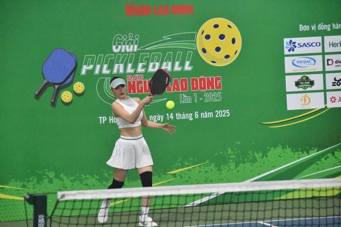 Giải Pickleball Báo Người Lao Động 2025: Tưng bừng khai mạc- Ảnh 7.