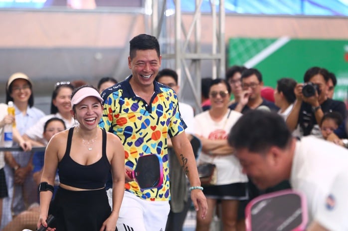 Giải Pickleball Báo Người Lao Động: Diễn viên Bình Minh đi tiếp, Minh Hằng dừng bước- Ảnh 5.