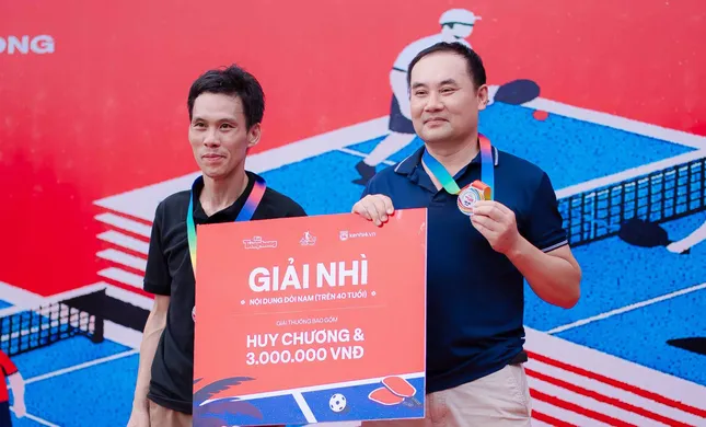 'Lộ diện' những nhà vô địch giải Pickleball Báo chí và Truyền thông - ACE Cup 2025 ảnh 4