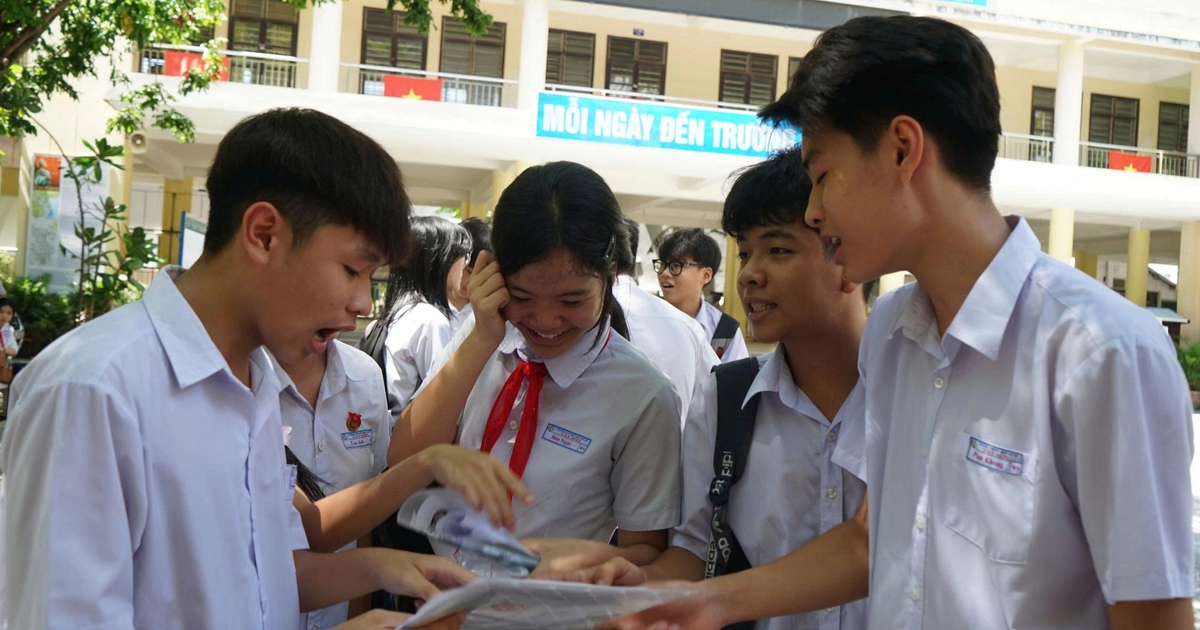 Da Nang: Die Benchmark-Punktzahl der 10. Klasse der Phan Chau Trinh High School ist die höchste
