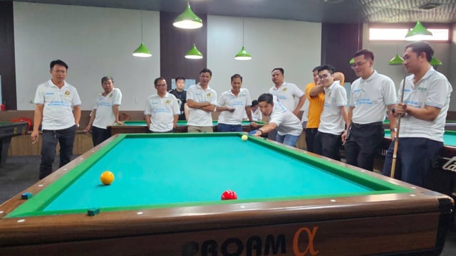 Hơn 50 cơ thủ hào hứng tham gia giải billiards báo chí tại Bến Tre- Ảnh 4.