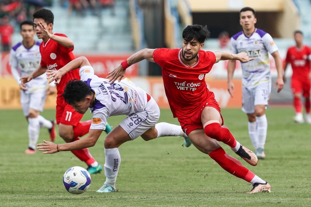 Hà Nội FC thua Thể Công Viettel, Quang Hải ghi bàn cho CLB Công an Hà Nội - 4