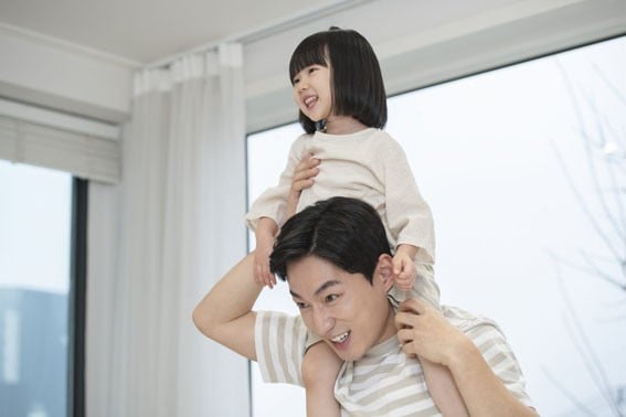 Cha lúc nào cũng là "siêu nhân"