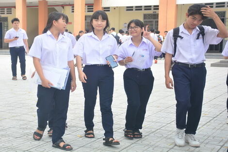 Announcement of entrance exam scores for grade 10 of Tay Ninh High School for the 2025-2026 school year