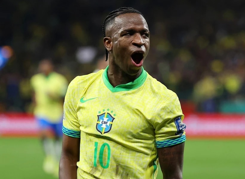 Vinicius a marqué pour aider le Brésil à se qualifier pour la Coupe du monde 2026.