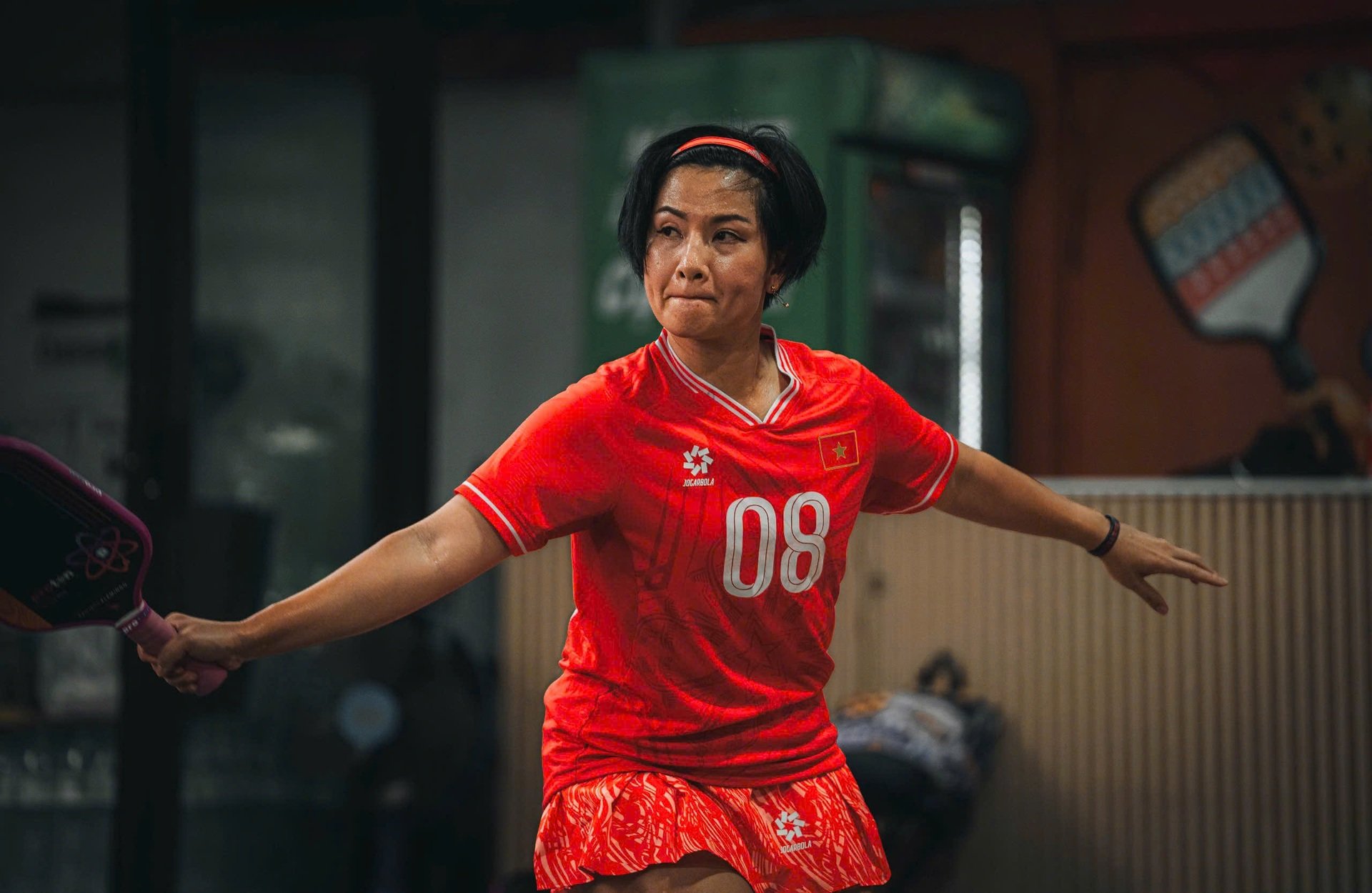 VĐV Huyền Trang: Cả nhà tôi rất háo hức tham gia giải pickleball Dân trí - 2