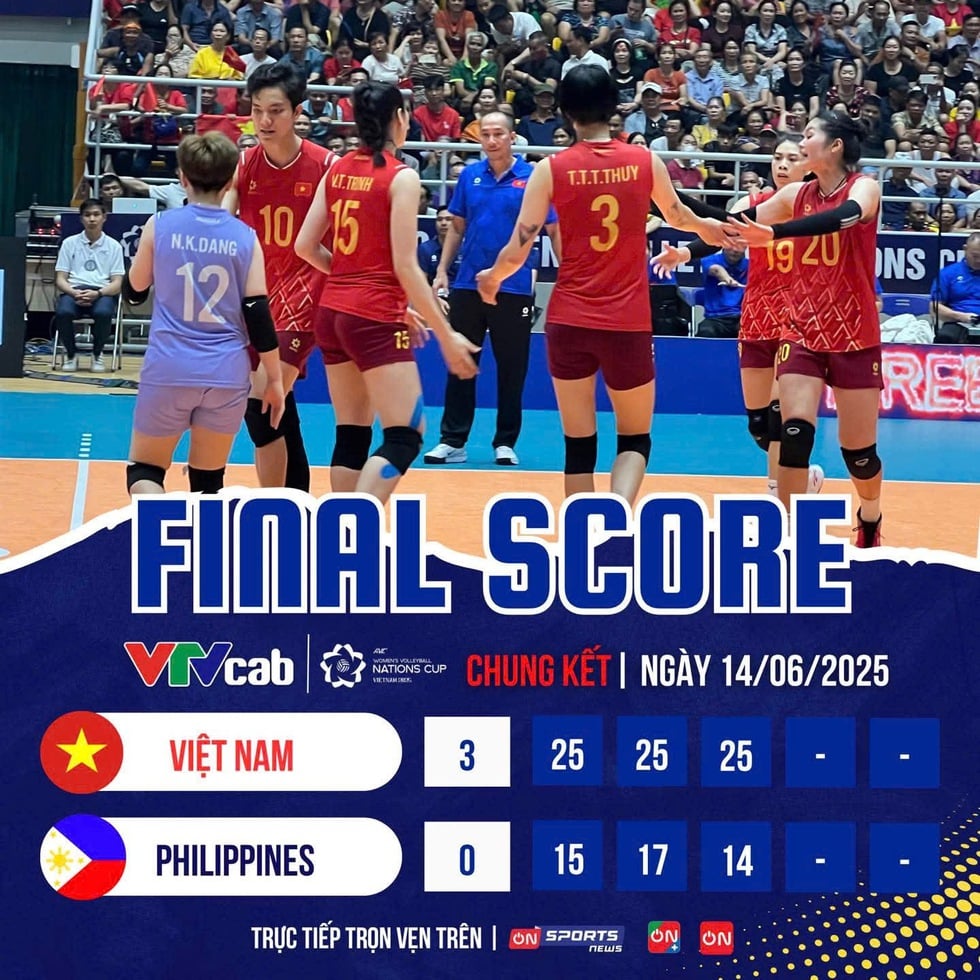 Bích Tuyền bùng nổ rực rỡ, đội tuyển bóng chuyền nữ Việt Nam vô địch AVC Nations Cup 2025- Ảnh 5.
