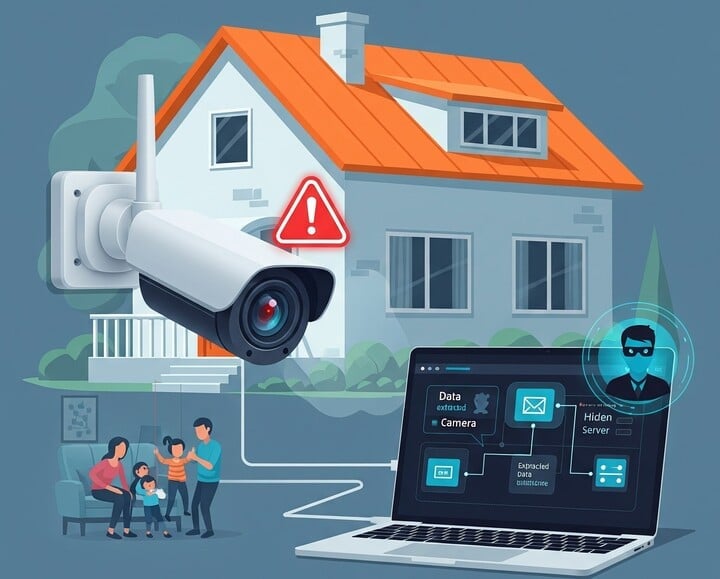 Người dùng cần lưu ý khi phát hiện các dấu hiệu bất thường của camera giám sát.
