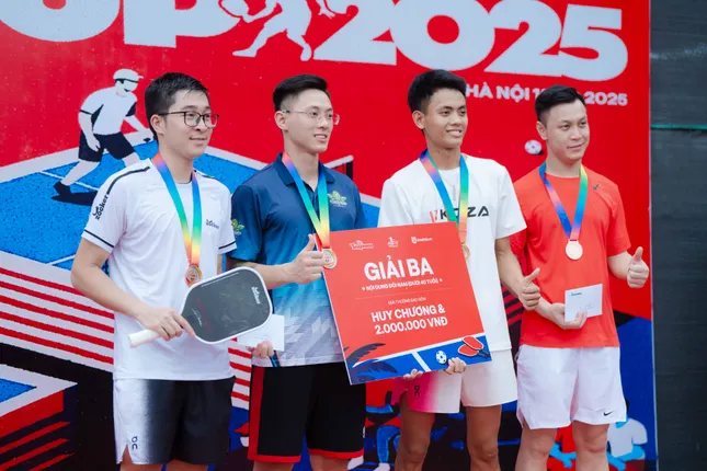 'Lộ diện' những nhà vô địch giải Pickleball Báo chí và Truyền thông - ACE Cup 2025 ảnh 8