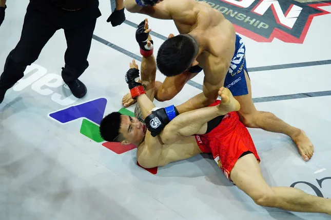 Lê Văn Tuần giành đai vô địch LION Championship nhờ đòn đá thần sầu knock-out Phạm Văn Nam ảnh 3