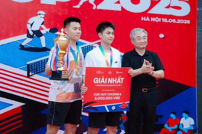 'Lộ diện' những nhà vô địch giải Pickleball Báo chí và Truyền thông - ACE Cup 2025 ảnh 6