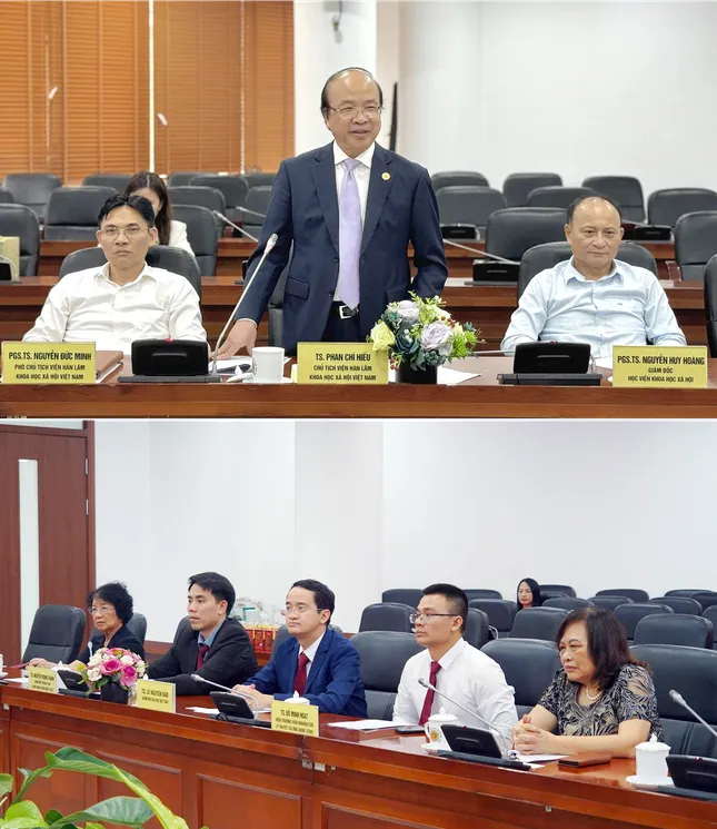 ĐH Duy Tân ký kết Thỏa thuận Hợp tác với Viện Hàn lâm Khoa học Xã hội Việt Nam ảnh 2