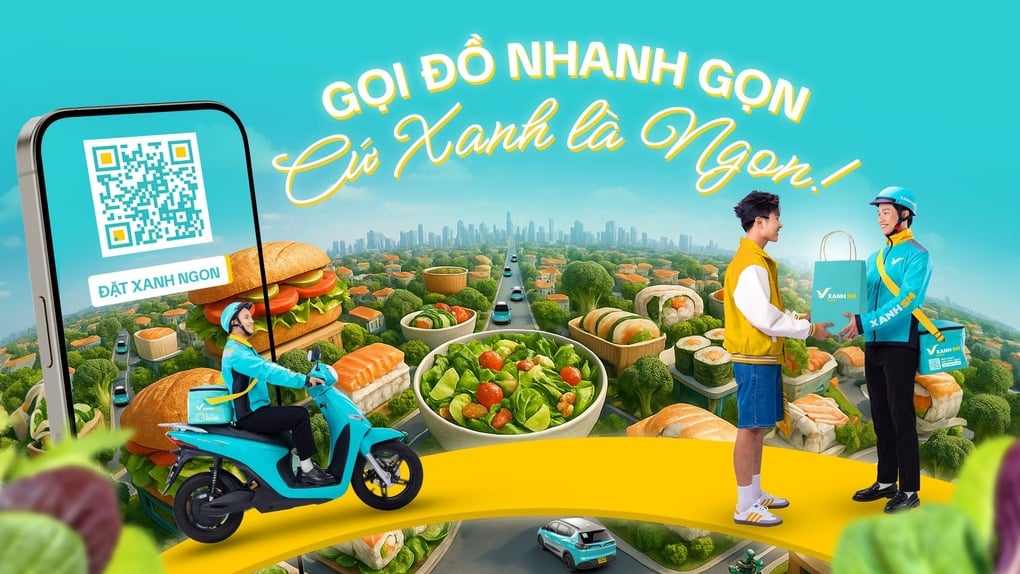 Xanh SM ra mắt dịch vụ giao đồ ăn - Xanh SM Ngon - 1