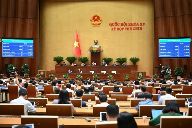 Quốc hội thông qua Luật Tổ chức chính quyền địa phương (sửa đổi): Xác lập mô hình tổ chức chính quyền địa phương 2 cấp - Ảnh 1.