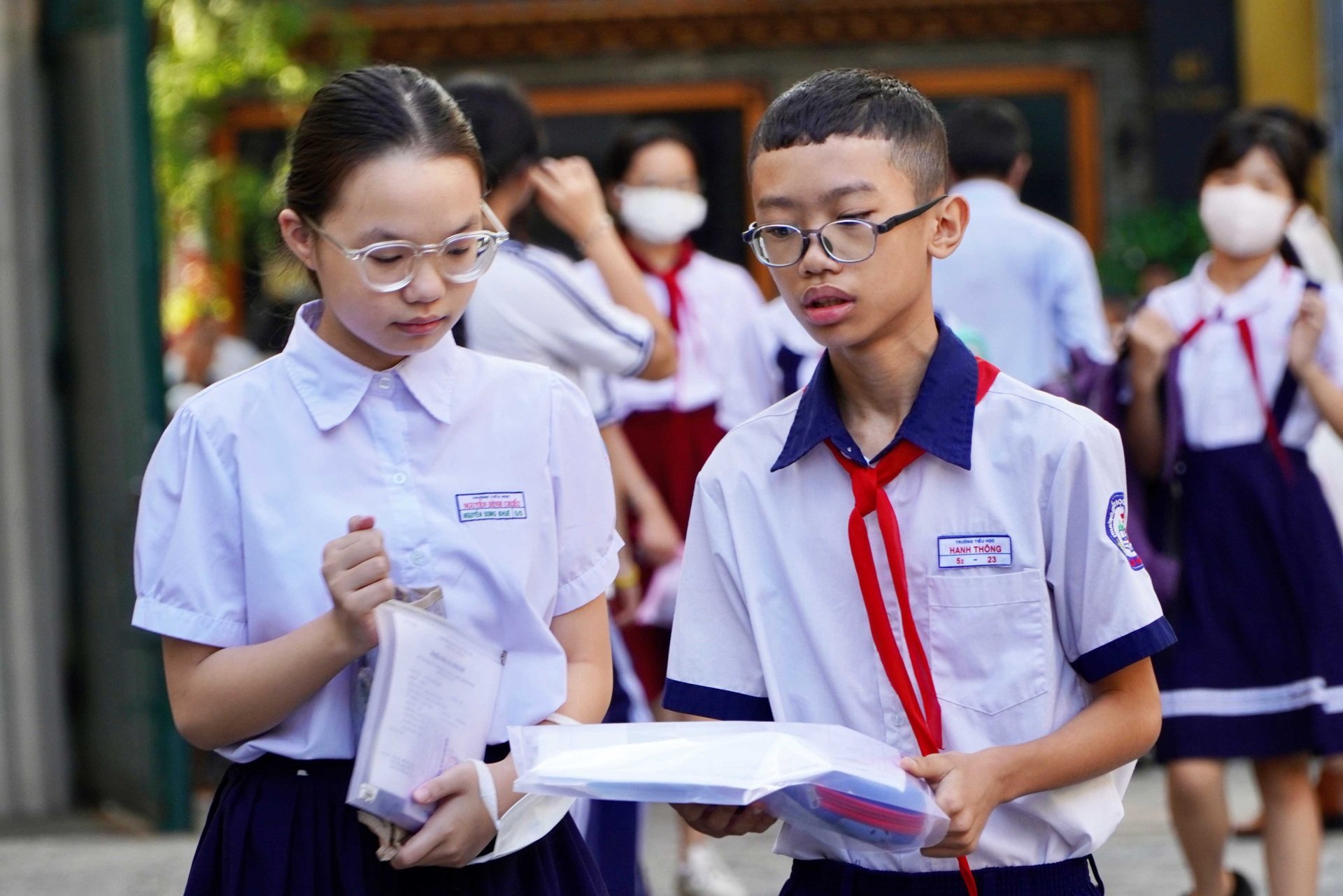 Thí sinh “cày” 6 buổi/tuần, đi 35km để thi lớp 6 Trường Trần Đại Nghĩa - 4